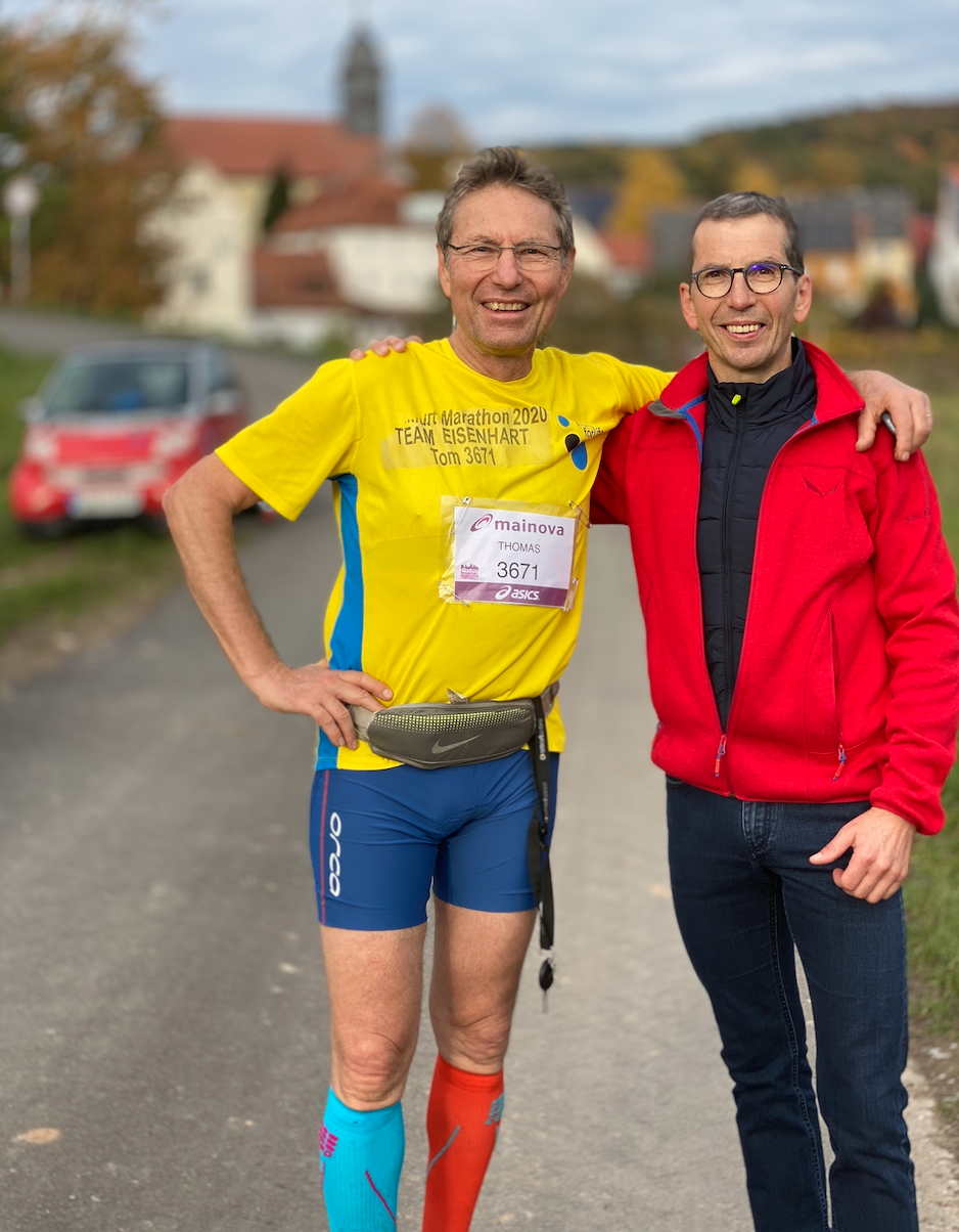 Geschafft. 42,195 km